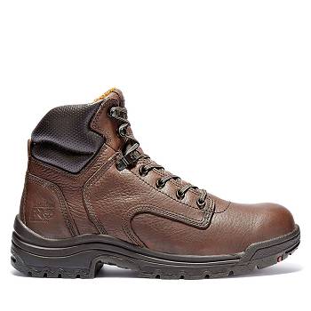 Timberland Férfi PRO TiTAN 6" Soft Toe Munkavédelmi Bakancs Barna